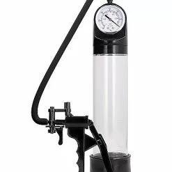 Pumped By Shots Elite Penispomp Met Pistoolgrip & Meter - Pumped