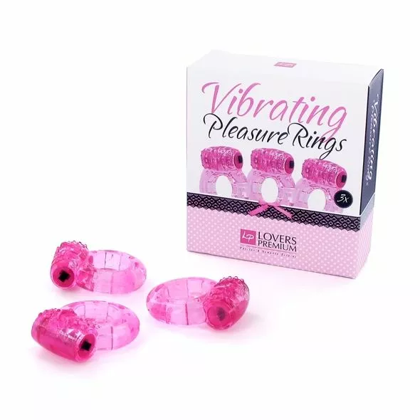 Lovers Premium Pleasure Cockringen 3 Stuks Roze - Afbeelding 3