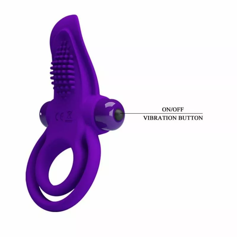 Pretty Love Vibrerende Cockring Vibrant Penis Ring - Afbeelding 4