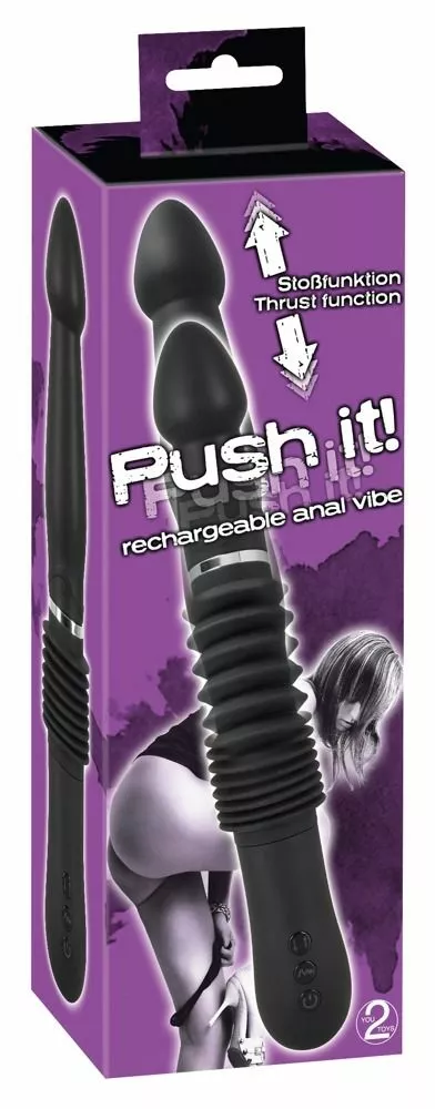 You2Toys Push It - Anaal Vibrator Met Stootfunctie - Afbeelding 8