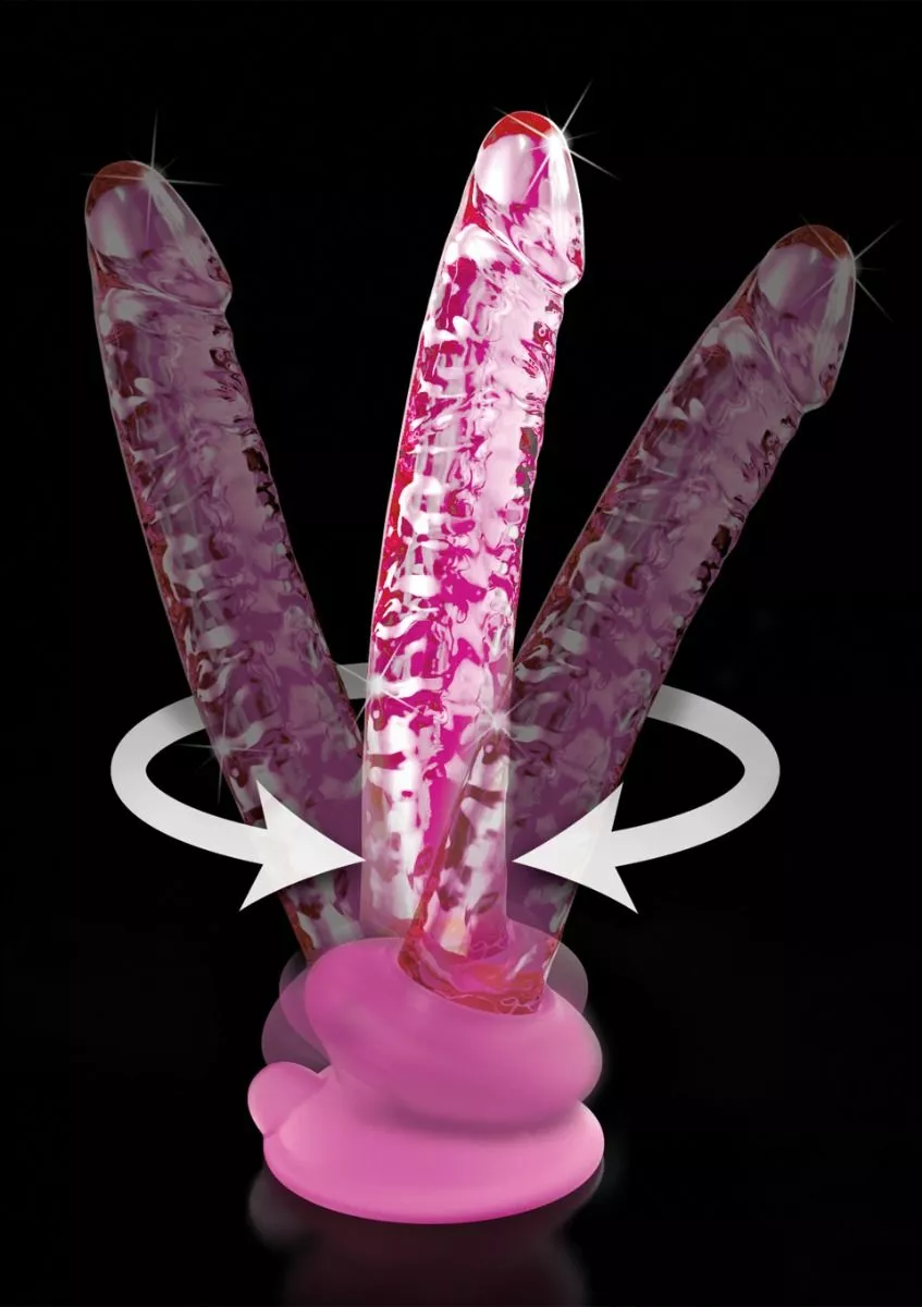 Icicles (Pipedream) Realistische Glazen Dildo Icicles No. 86 - Afbeelding 7