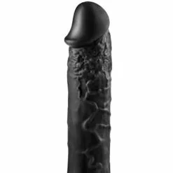 NMC Toys Zwarte Realistische Penis Sleeve - Verlengend