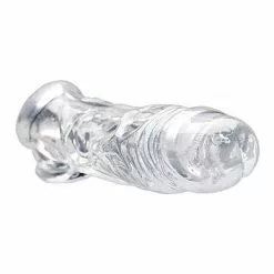 Size Matters Realistische Penis Verlenger Met Ballstretcher - Transparant