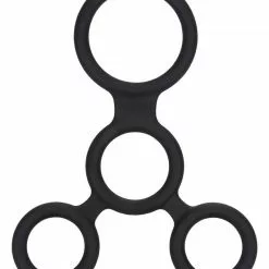 California Exotic Rekbare Ballen Spreider - Zwart