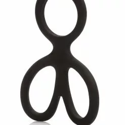 California Exotic Rekbare Ballenspreider - Zwart