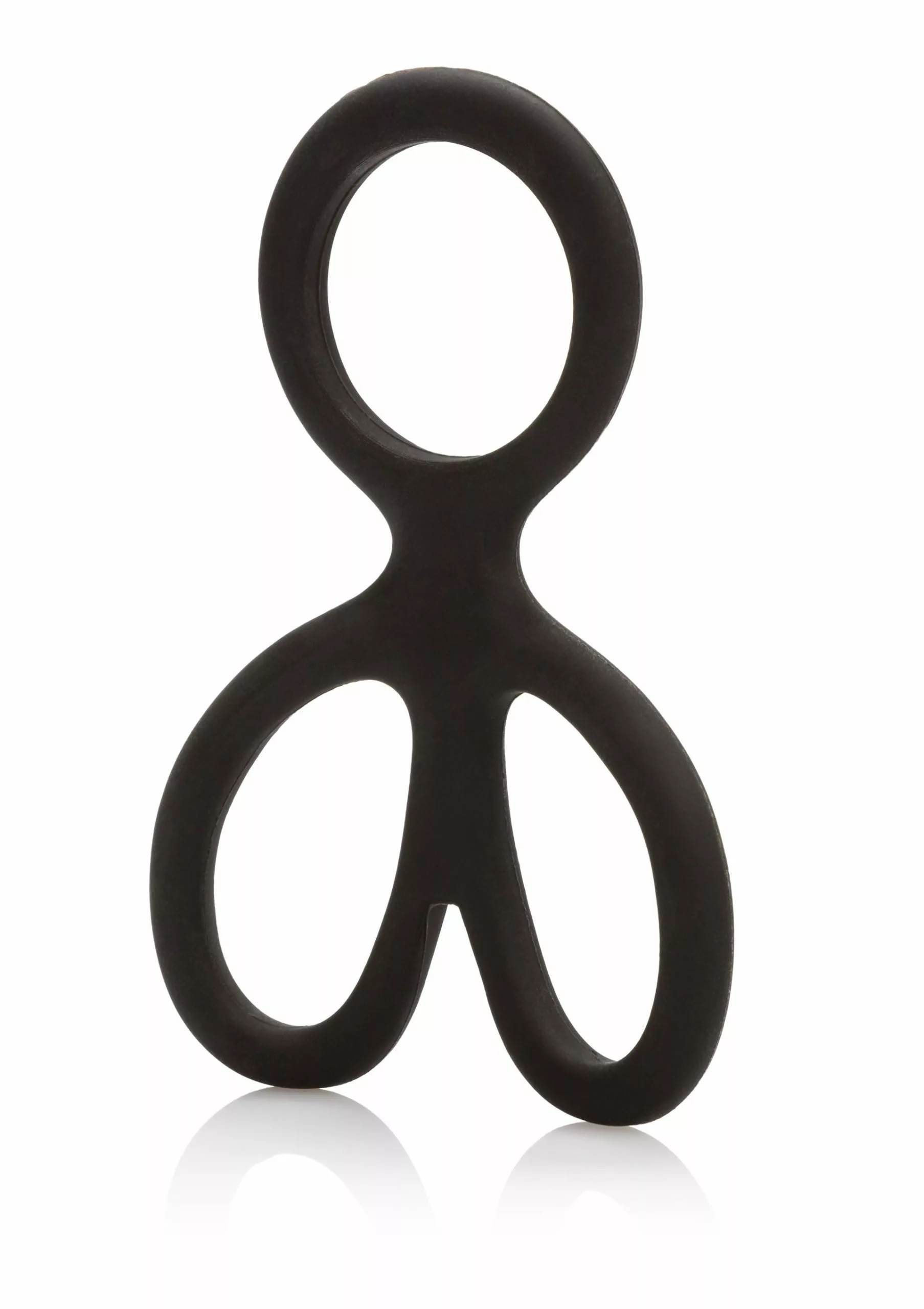 California Exotic Rekbare Ballenspreider - Zwart