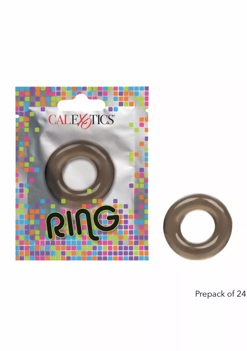 California Exotic Rekbare Cockring CalExotics -Transparant - Afbeelding 3