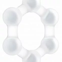 Sono Rekbare Cockring Met Gewicht No. 82 - Transparant