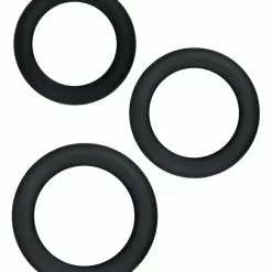 RENEGADE Rekbare Cockringen Set Van 3 - Zwart