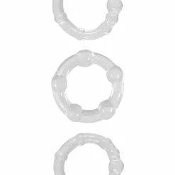 NS Novelties Rekbare Cockringen - Transparant