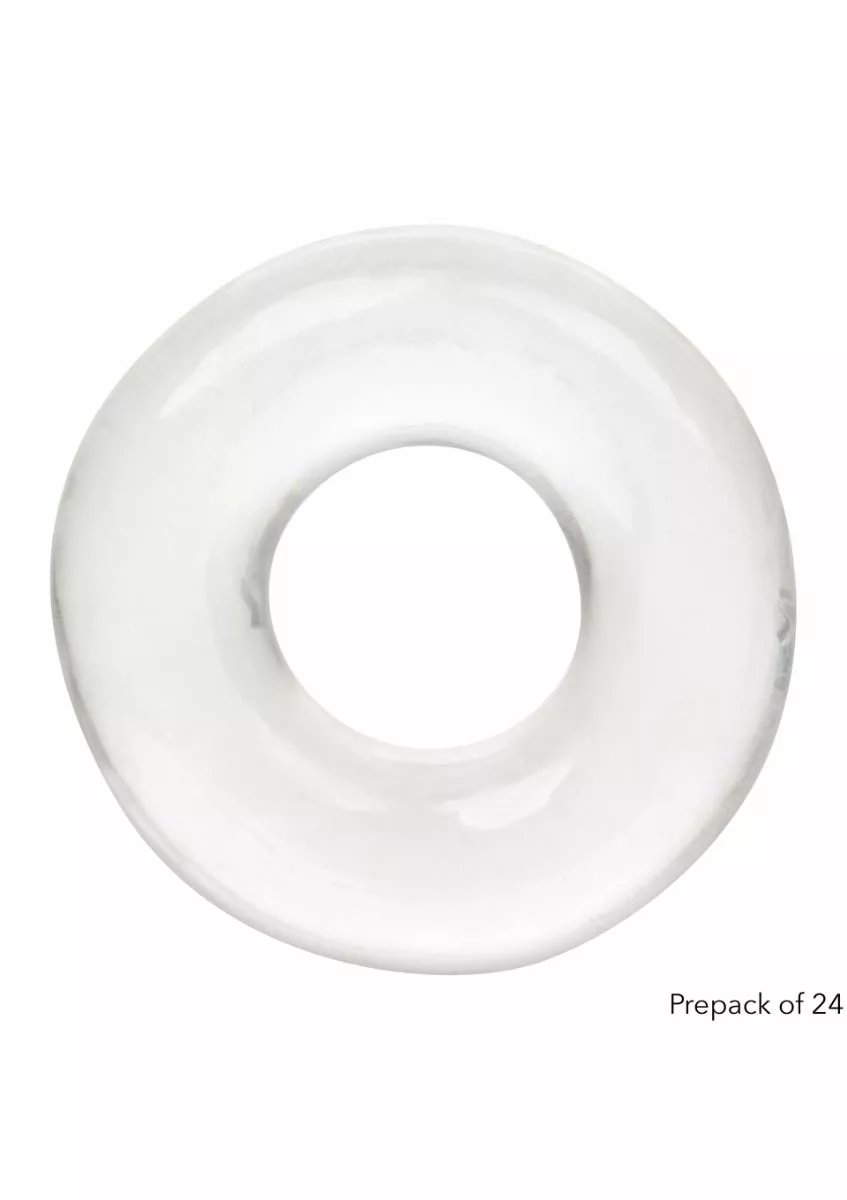 California Exotic Rekbare X-Large Cockring-Zwart - Afbeelding 4