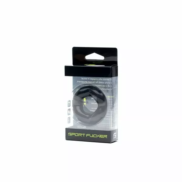 Sport Fucker Revolution Cockring - Black - Afbeelding 3