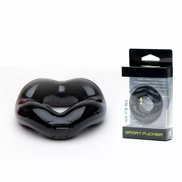 Sport Fucker Revolution Cockring - Black - Afbeelding 2