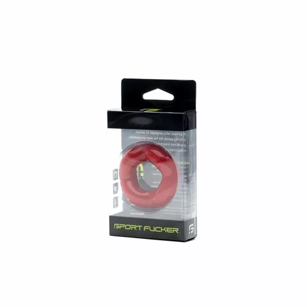 Sport Fucker Revolution Cockring - Red - Afbeelding 4