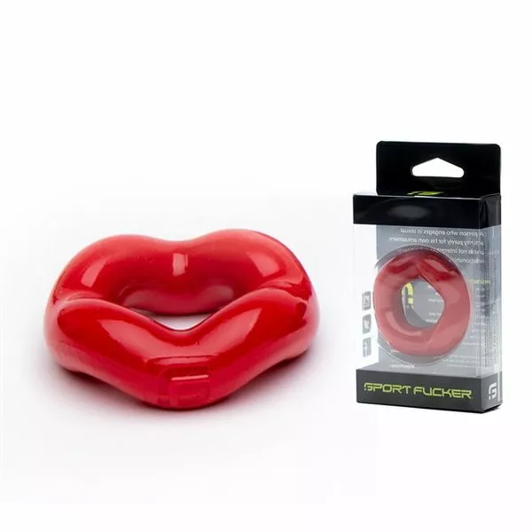 Sport Fucker Revolution Cockring - Red - Afbeelding 2