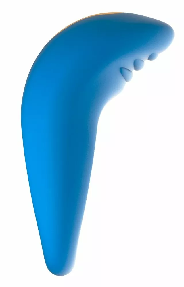 Romp Vibrerende Cockring Juke - Blauw - Afbeelding 4