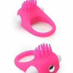 Dreamtoys Roze Stimulerende Cockring Met 1-Speed Bullet