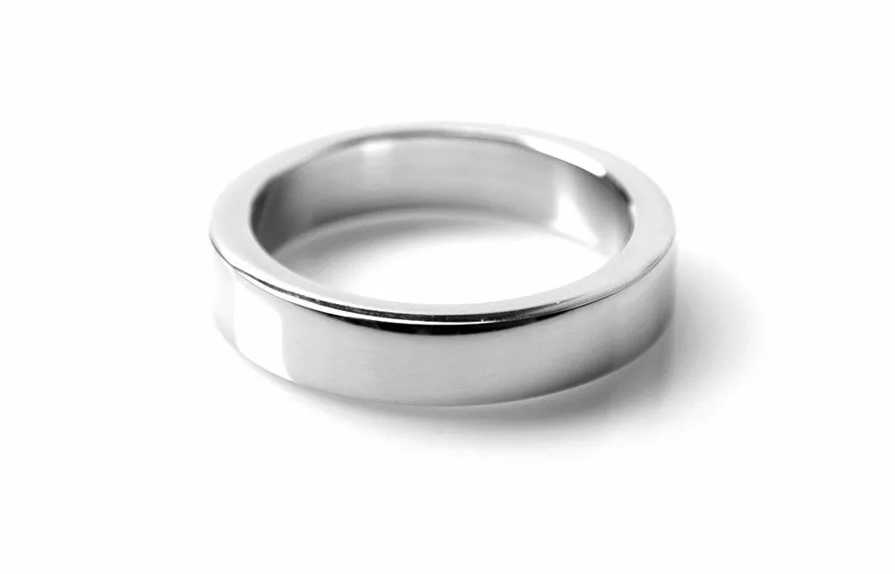 Spartan Steel Cockring RVS 14MM Breed - 40mm