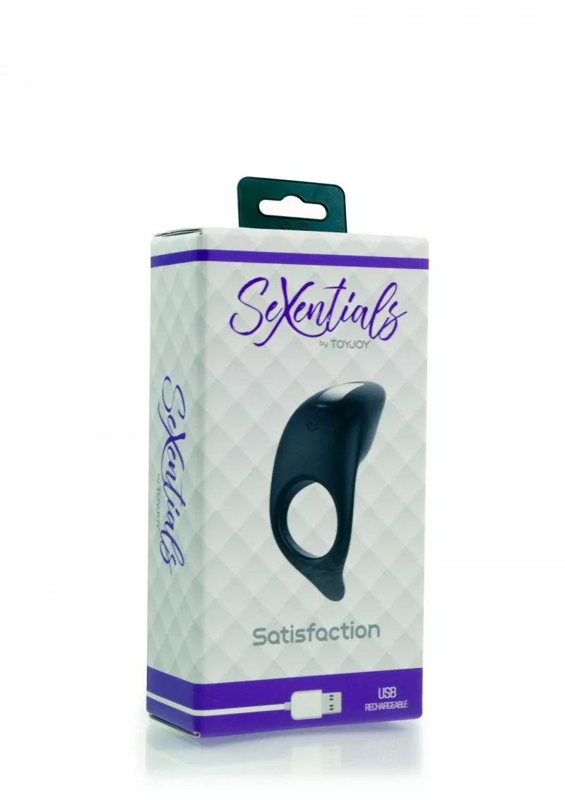 ToyJoy Satisfaction Cockring Met Vibratie - Afbeelding 3