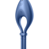 Satisfyer Vibrerende Cockring Bullseye - Blauw