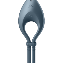 Satisfyer Vibrerende Cockring Bullseye - Grijs