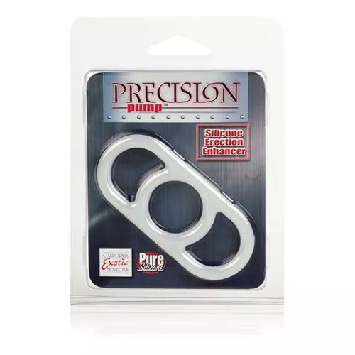 California Exotic Penispomp Overgang Penisring - Wit - Afbeelding 5
