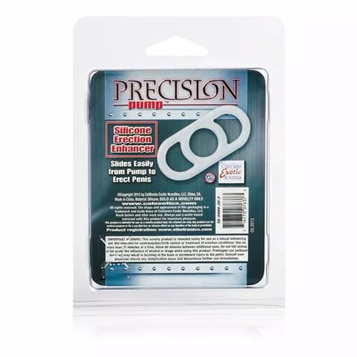 California Exotic Penispomp Overgang Penisring - Wit - Afbeelding 6