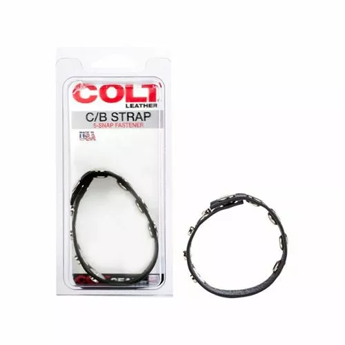 COLT Lederen Verstelbare Penisring - Afbeelding 7