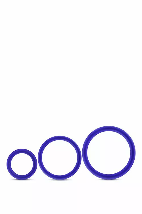 Blush Set Van 3 Cockringen - Blauw