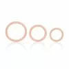 California Exotic Set Van 3 Cockringen Tri Rings - Huidskleur