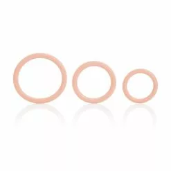 California Exotic Set Van 3 Cockringen Tri Rings - Huidskleur