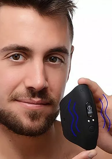 XR Brands Vibrerende Penissleeve 10X Pleasure - Afbeelding 4