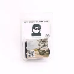 Kiotos Siliconen Bal En Penis Ring - Zwart