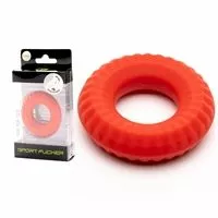 Sport Fucker Siliconen Cockring - Nitro Soft - Rood