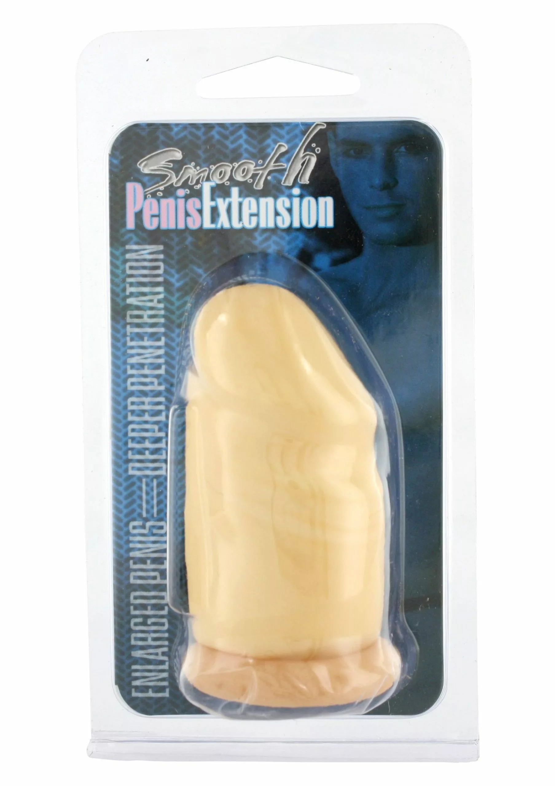 Seven Creations Smooth Penis Extension - Huidskleur - Afbeelding 2