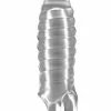 Sono No.36 - Geribbelde Penis Sleeve - Transparant