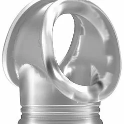 SONO No.48 Cockring Met Ballstrap - Transparant