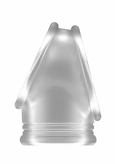 SONO No.48 Cockring Met Ballstrap - Transparant - Afbeelding 2