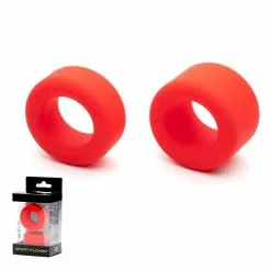 Sport Fucker Soft Silicone Nutt Job Set - Rood