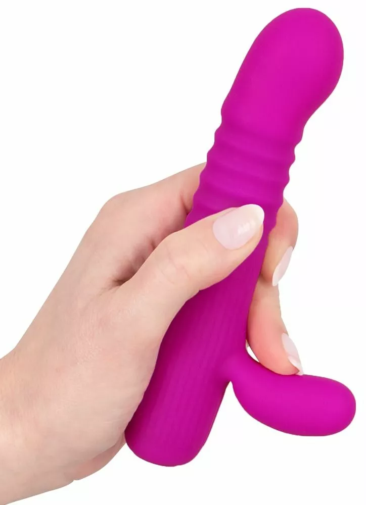 XOUXOU Stotende Vibrator Met Clitoris Stimulatie - Afbeelding 4
