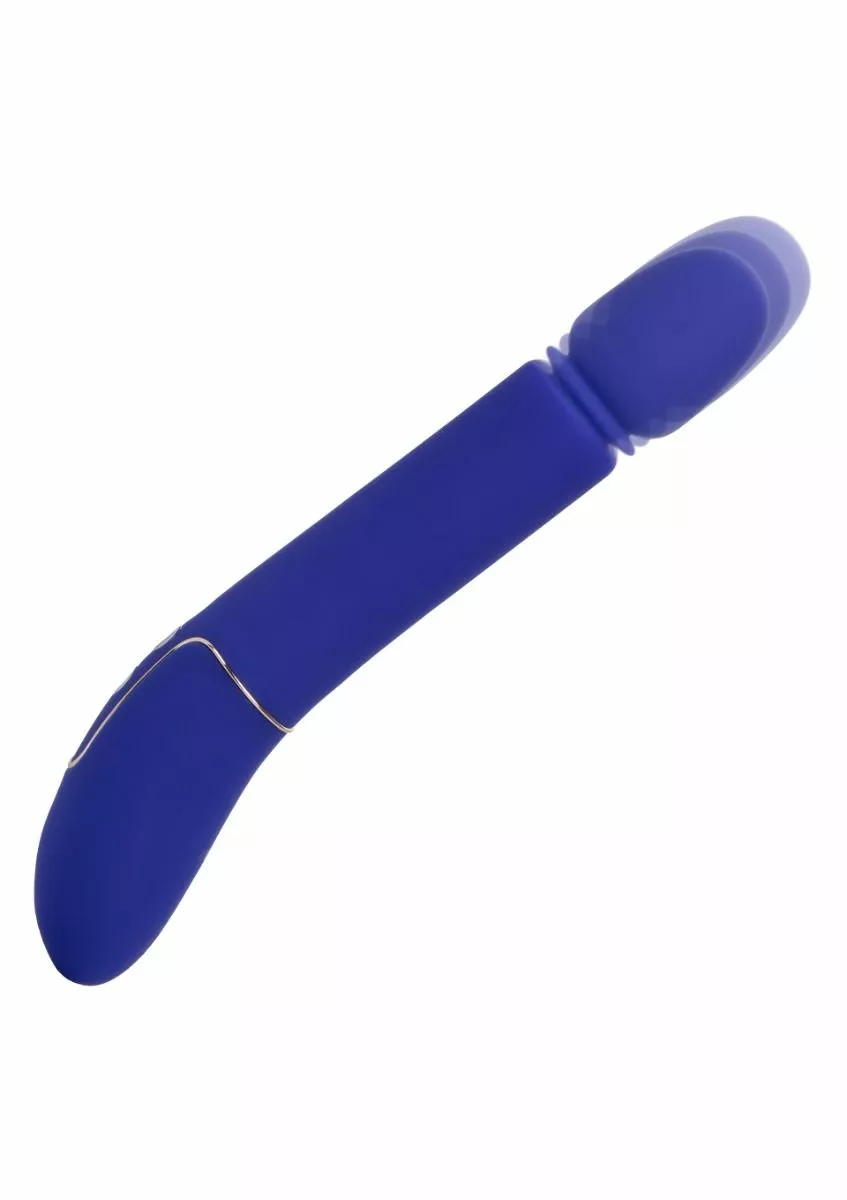 California Exotic Stotende Vibrator Slim Thumper - Blauw