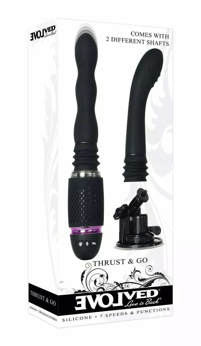 Evolved Novelties Stotende Vibrator Thrust And Go - Afbeelding 2