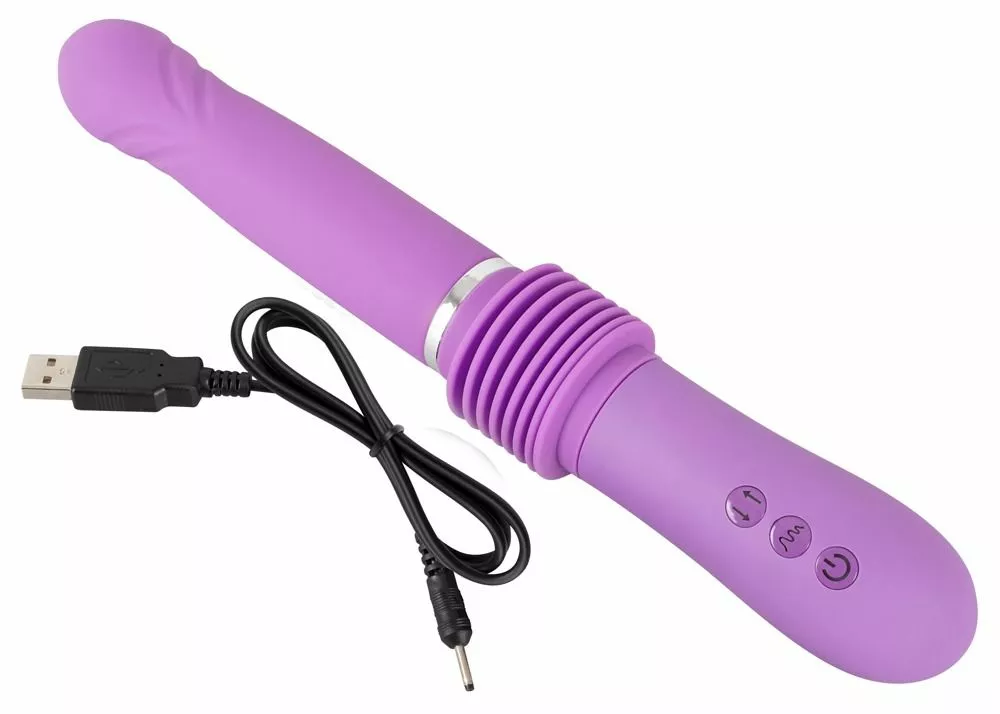 You2Toys Stotende Vibrator - Push It Paars - Afbeelding 3