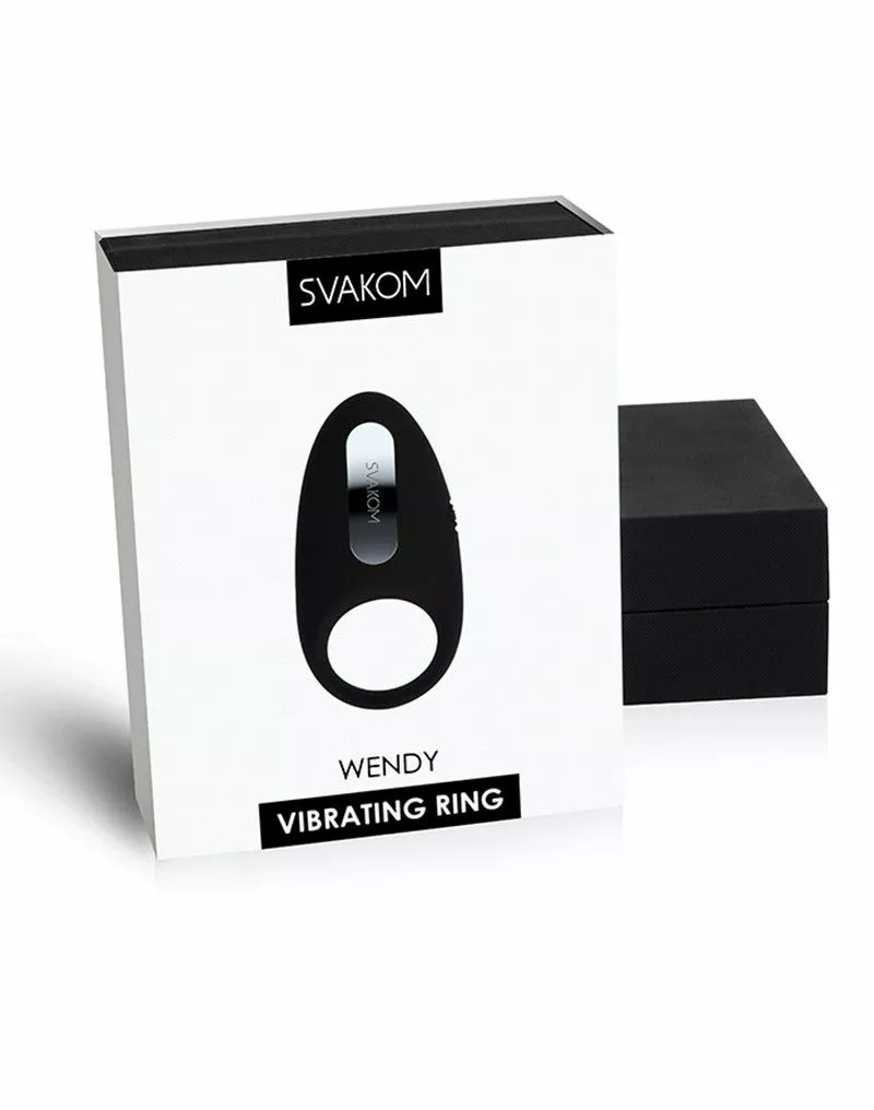 Svakom - Wendy Vibrerende Ring Zwart - Afbeelding 5