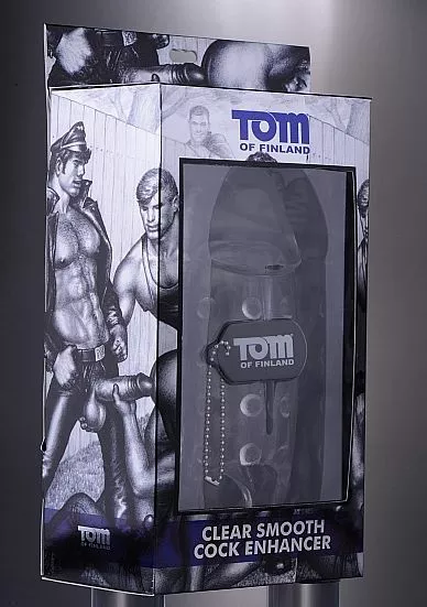 Tom Of Finland Penisvergrotende Sleeve Met Noppen - Transparant - Afbeelding 2