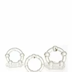Transparante Cockring Set Adam & Eve
