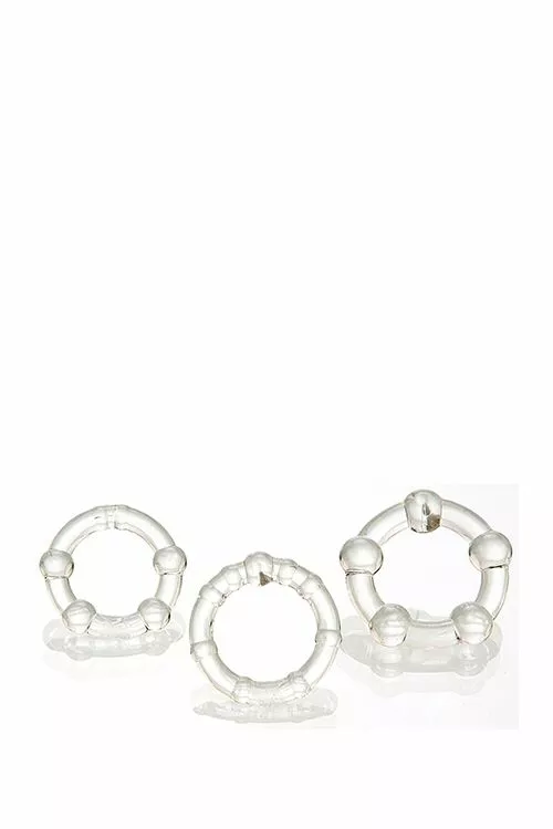 Transparante Cockring Set Adam & Eve