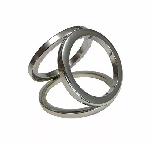 Spartan Steel Driedubbele Penis- En Balring - 55mm - Afbeelding 3