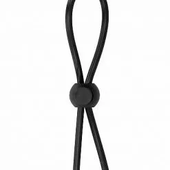 Shots Toys Verstelbare Cockring Flex Booster - Zwart