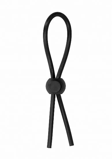 Shots Toys Verstelbare Cockring Flex Booster - Zwart